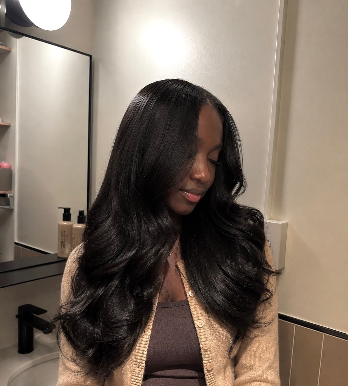 U/V Part Wig